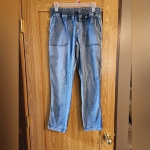 Elastic Waist Jeans